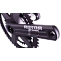Miniatyrbillede 3 af 6: Rotor Inpower Road Direct Kranksæt Med Effektmåler Sort 175 mm