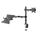 Miniatyrbillede 1 af 7: Newstar Skærmstativ Med To Arme Fpma-d550notebo Sort