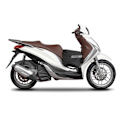 Miniatyrbillede 4 af 6: Shad Taske Sc25 Scooter Hvid,Sort