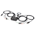 Miniatyrbild 1 av 2: Startech Kvm Switch Displayport 4k 60hz Svart