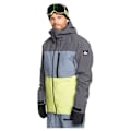 Miniatyrbillede 3 af 6: Quiksilver Sycamore Jakke Grå S Mand