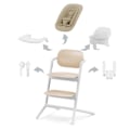 Miniatyrbild 9 av 9: Cybex Lemo2 4 In 1 Hemmahögstol Silver
