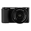 Miniatyrbillede 2 af 5: Sony Vlogging Kamera Zv-e10 Kit + 16-50 Mm Oss Sort