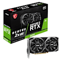 Miniatyrbillede 1 af 4: Msi Grafikkort Rtx 3050 Ventus 2x Xs Oc 8gb Gddr6 Transparent