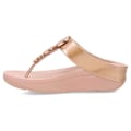 Miniatyrbild 3 av 7: Fitflop Slides Halo Bead-circle Metallic Toe-post Rosa EU 40 Kvinna
