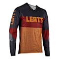 Miniatyrbillede 1 af 4: Leatt Gravity 4.0 Langærmet Enduro-trøje Orange,Sort S Mand