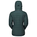 Miniatyrbillede 2 af 2: Montane Resolve Dunjakke Grøn S Kvinde