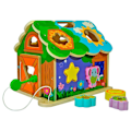 Pikkukuva 1 / 2: Frootimals Tree House Nestable Shapes-lautapeli Kultainen