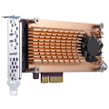 Miniatyrbillede 3 af 4: Qnap Qm2-2s-220a Sata Ssd Expansion Card Orange