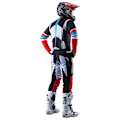 Miniatyrbillede 4 af 5: Troy Lee Designs Langærmet T-shirt Gp Air Warped Sort M Mand