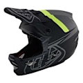 Miniatyrbillede 1 af 9: Troy Lee Designs Styrthjelm Ned Ad Bakke D3 Fiberlite Sort L