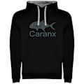 Miniatyrbillede 1 af 4: Kruskis Caranx Two-colour Hættetrøje Sort XL Mand