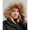Miniatyrbillede 3 af 6: Superdry Jakke Super Long Line Fuji Sort XS Kvinde