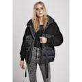 Miniatyrbillede 1 af 5: Urban Classics Jakke Sherpa Mix Puffer Sort XS Kvinde