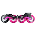 Miniatyrbillede 3 af 4: Krf Inline Skates Ramme Angel 4x80 Set Rosa 246 mm