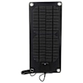 Miniatyrbillede 1 af 4: Seachoice 3w Solar Panel Crystal Solar Panel Crystal Simpel Flex Sort