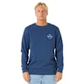 Miniatyrbillede 1 af 6: Rip Curl Stapler Sweatshirt Blå L Mand