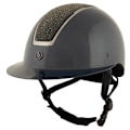 Miniatyrbillede 1 af 2: Br Hjelm Riding Omega Glamourous Glossy Blå 52-54 cm
