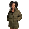 Miniatyrbild 1 av 3: Superdry Jacka Code Xpd Cocoon Padded Grönt L Kvinna