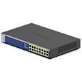 Miniatyrbillede 4 af 8: Netgear 16 Port Gigabit 260w Switch Sort