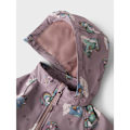 Miniatyrbillede 4 af 5: Name It Alfa08 Softshell Aop1 Mini Heldragt Lilla 4 Years Pige