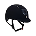 Miniatyrbillede 1 af 6: Equestro Hjelm Modello Eclipse Plain Velvet (3 Padding)  56-58 cm