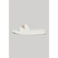 Miniatyrbild 2 av 5: Superdry Logo Vegan Pool Tofflor Vit EU 40-41 Kvinna