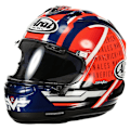 Miniatyrbillede 1 af 3: Arai Rx-7v Evo Maverick 2023 Ece 22.06 Fullface-hjelm  M