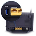 Miniatyrbillede 7 af 7: D-link Wireless Ac1200 Dual-band Sort