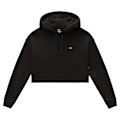 Miniatyrbillede 1 af 4: Dickies Cropped Hættetrøje Oakport Sort S Kvinde