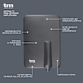 Miniatyrbillede 10 af 10: Tm Electron Tv Udendørs Antenne Tmant015 Sort