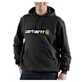 Miniatyrbillede 1 af 2: Carhartt Loose Fit Hættetrøje Logo Sort XS