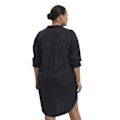 Miniatyrbillede 2 af 3: Vero Moda Curve Sila Mix Kjole Med Lange ærmer Sort 44 Kvinde