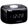 Miniatyrbillede 1 af 4: Lenco Clockradio Cr-12 Sort