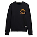 Miniatyrbillede 1 af 3: Superdry Track & Field Graphic Sweatshirt Sort 2XL Mand