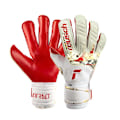 Miniatyrbillede 4 af 8: Reusch Målmandshandsker Attrakt Gold X Glueprint Beige,Hvid 8 1/2