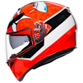 Miniatyrbillede 5 af 7: Agv Outlet Fuld Ansigtshjelm K3 Sv Multi Mplk Orange XS