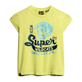 Pikkukuva 2 / 6: Superdry Varsity Burnout Cap Lyhythihainen T-paita Keltainen XS Nainen