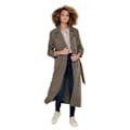 Miniatyrbillede 1 af 7: Only Frakke Line X Long Brun XL Kvinde