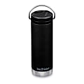 Miniatyrbillede 2 af 2: Klean Kanteen Med Twist Cap Isoleret Termisk Flaske Tkwide 16oz Sort
