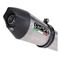 Pikkukuva 1 / 2: Gpr Exclusive Äänenvaimennin Gpe Anniversary Titanium Slip On F 800 R 09-14 Homologated Musta,Hopeinen