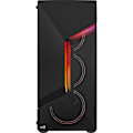 Miniatyrbillede 2 af 5: Aerocool Atx Tower Case Scapebkv3 Argb Sort