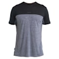 Miniatyrbillede 1 af 2: Icebreaker Kortærmet T-shirt Merino 125 Cool-lite Sphere Iii Colour Block Grå XL Mand