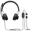 Miniatyrbillede 4 af 10: Logitech Hovedtelefoner Zone Wired Graphite Emea Sort