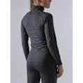 Miniatyrbillede 2 af 5: Craft Active Intensity Langærmet Baselayer Sort L Kvinde