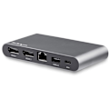 Miniatyrbillede 1 af 2: Startech Usb-c Multiport Adapter Dual Dp Pd Grå