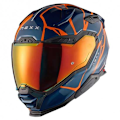Miniatyrbillede 1 af 5: Nexx X.wst3 B-side Fullface-hjelm Blå M