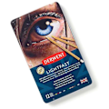 Miniatyrbillede 8 af 9: Derwent Metallisk Kasse Blyant Lightfast 12 Enheder