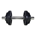 Miniatyrbillede 7 af 9: Tunturi Vægtesæt 10kg 2 Enheder Sort 0.5 kg
