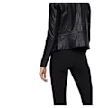 Miniatyrbillede 6 af 7: Yas Jakke Sophie Leather Sort L Kvinde